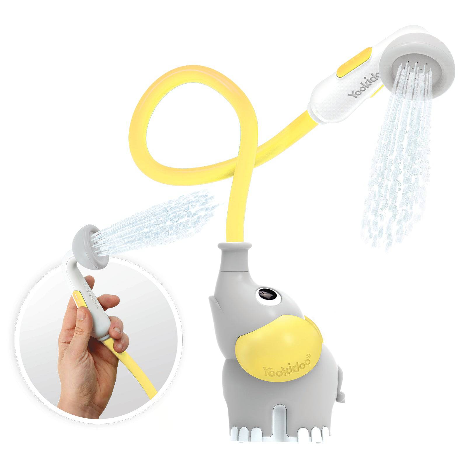 Elephant Shower - Yellow - A Child's Delight