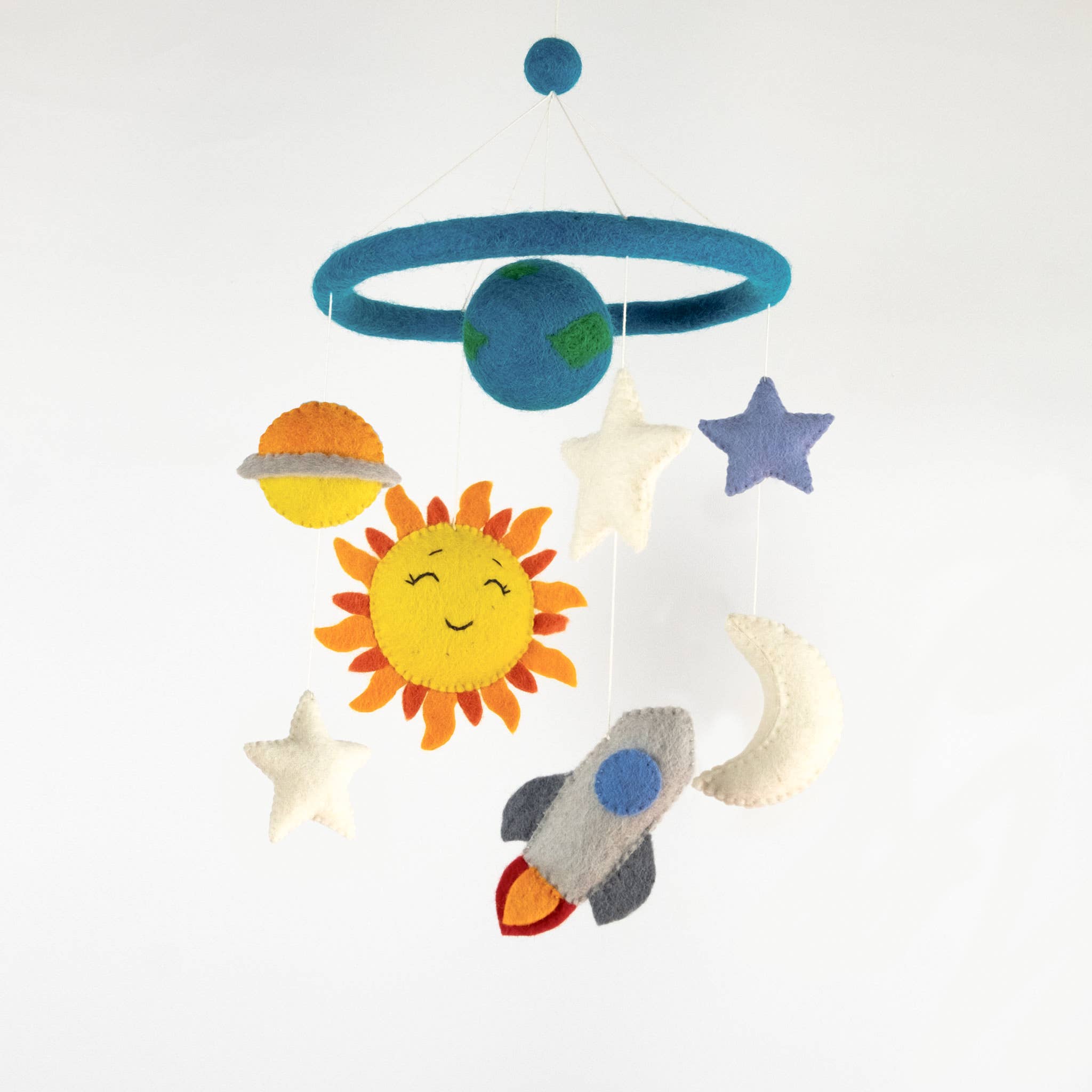Baby Mobile - Planets and Space - Nursery Decor - A Child's Delight
