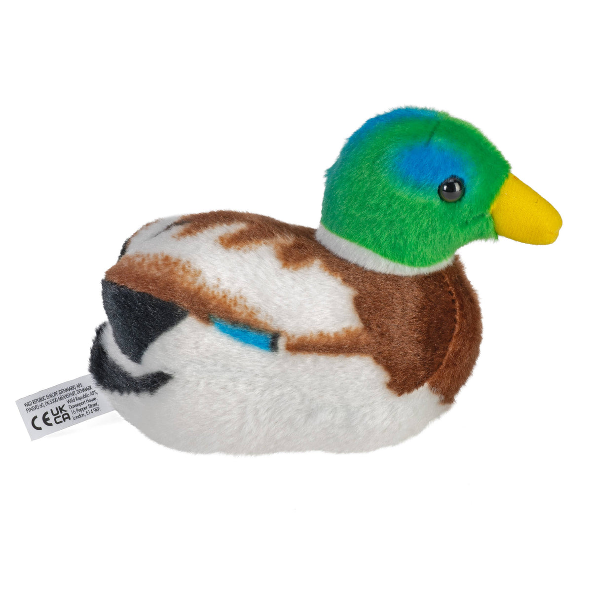 Audubon II Mallard Duck Stuffed Animal W Sound 5.5" - A Child's Delight