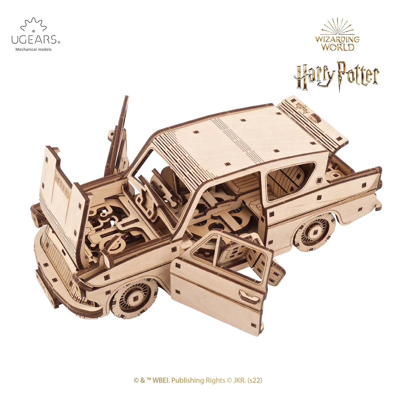 Ugears Harry Potter™ Flying Ford Anglia™ - A Child's Delight