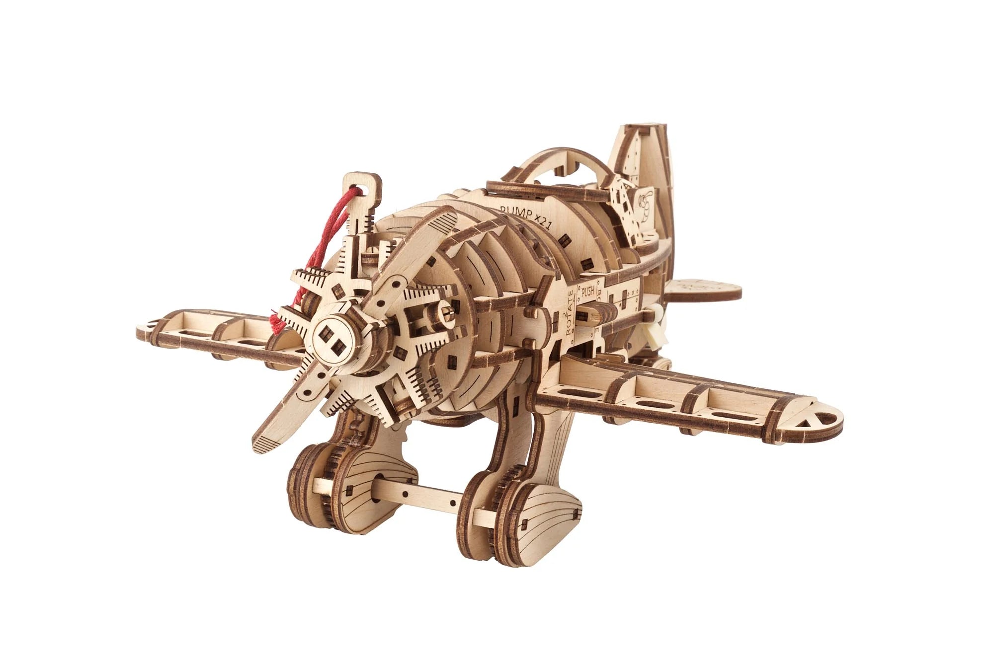 UGears Mad Hornet Airplane - A Child's Delight