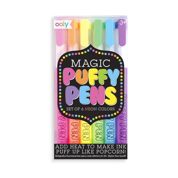 Magic Puffy Pens - A Child's Delight