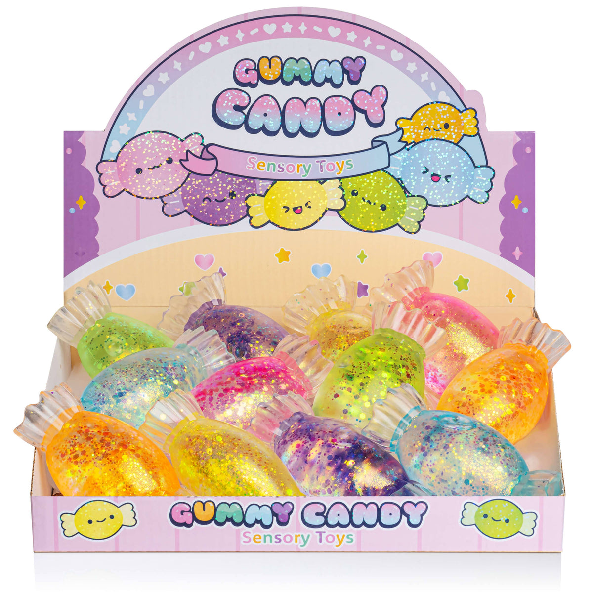 Gummy Candy Sensory Toy PDQ (12pcs/case)
