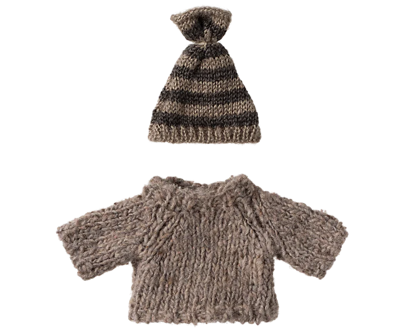 Big Brother Knitted Sweater and Hat