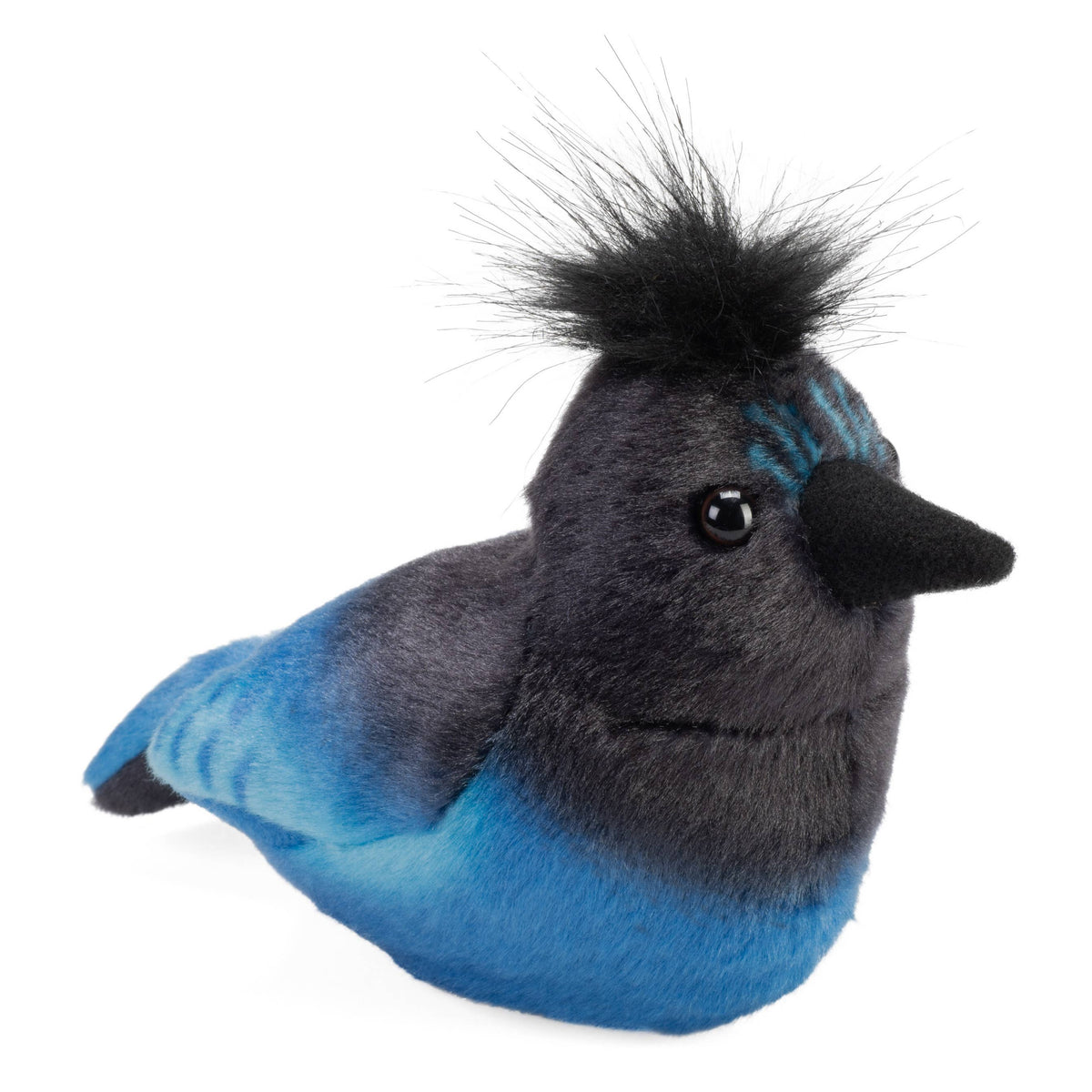 Audubon II Steller'S Jay Stuffed Animal W Sound 5.5" - A Child's Delight