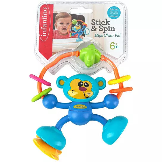 Stick & Spin High Chair Pal - A Child's Delight