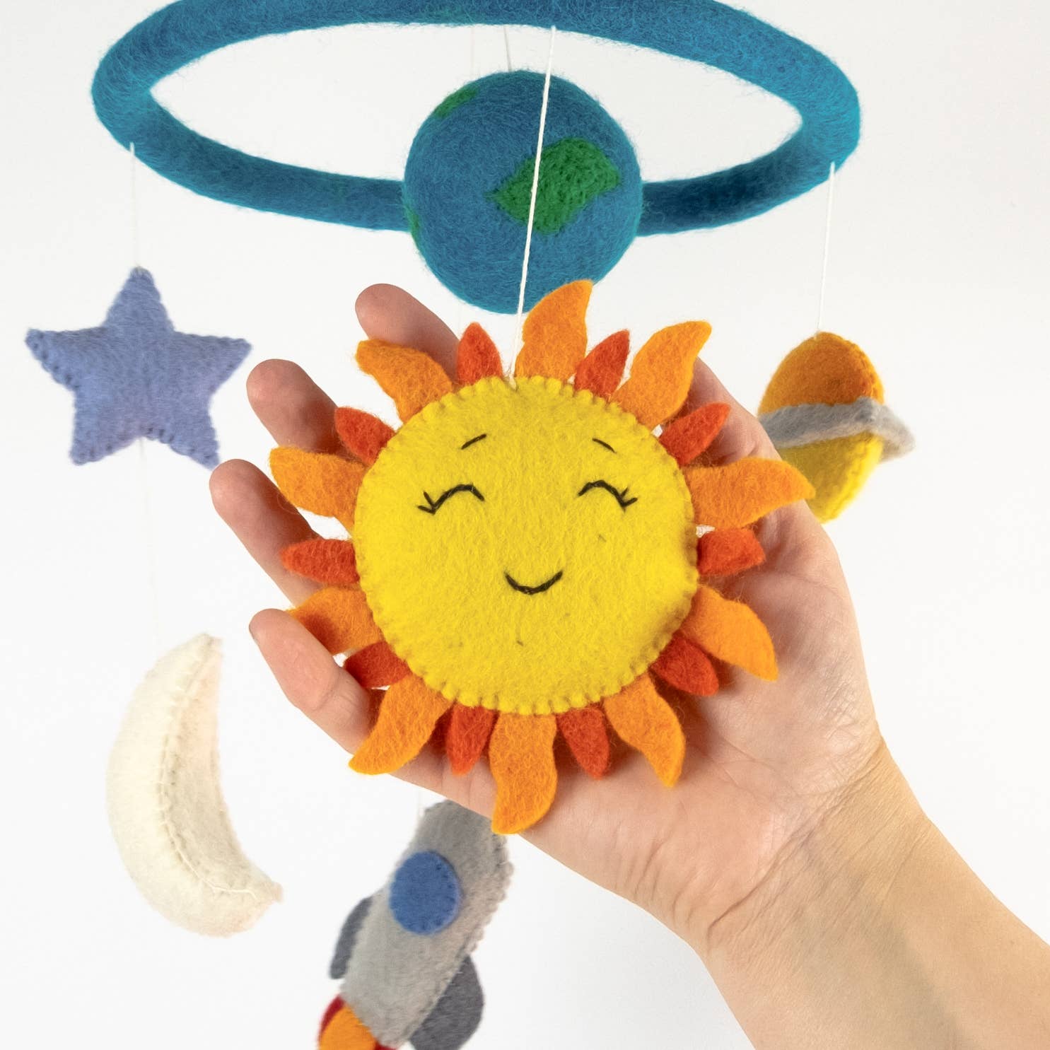 Baby Mobile - Planets and Space - Nursery Decor - A Child's Delight