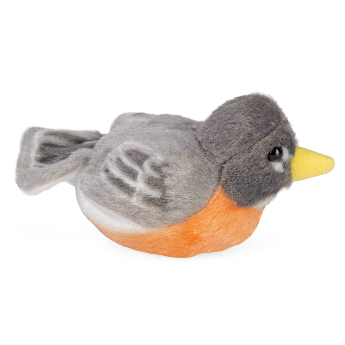 Audubon II American Robin Stuffed Animal W Sound 5.5" - A Child's Delight