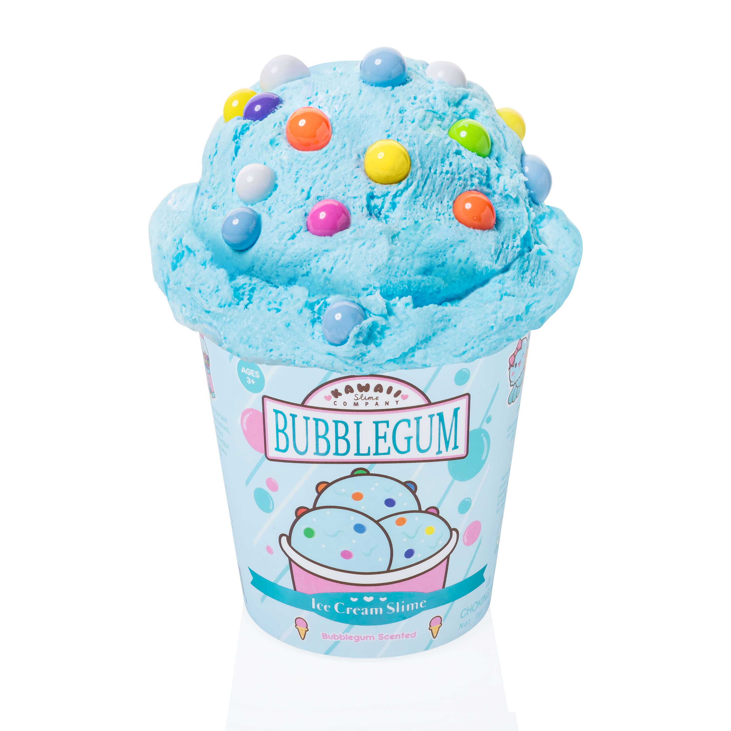 Bubblegum Scented Ice Cream Pint Slime (5pcs/case) - A Child's Delight
