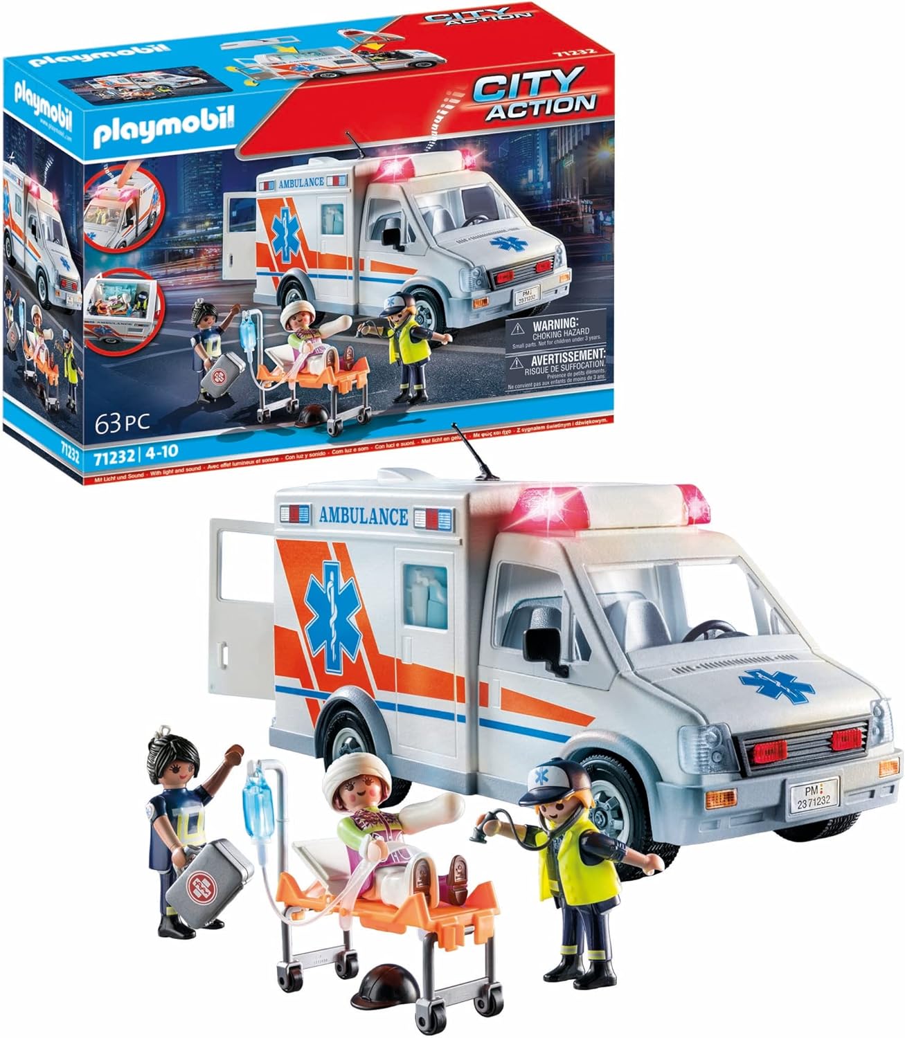 Ambulance With Lights