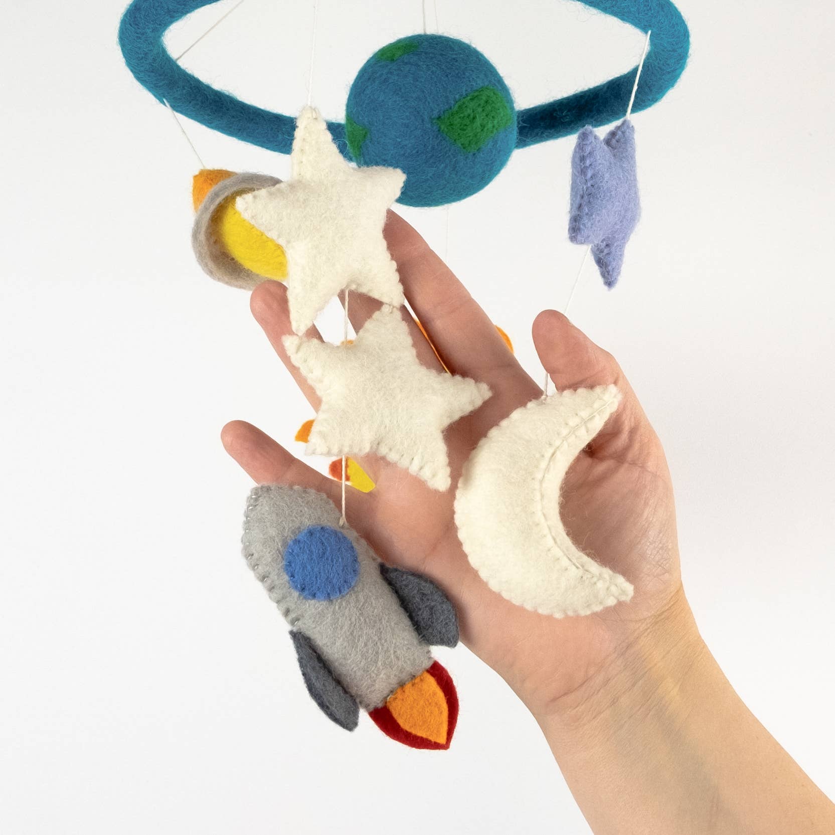 Baby Mobile - Planets and Space - Nursery Decor - A Child's Delight