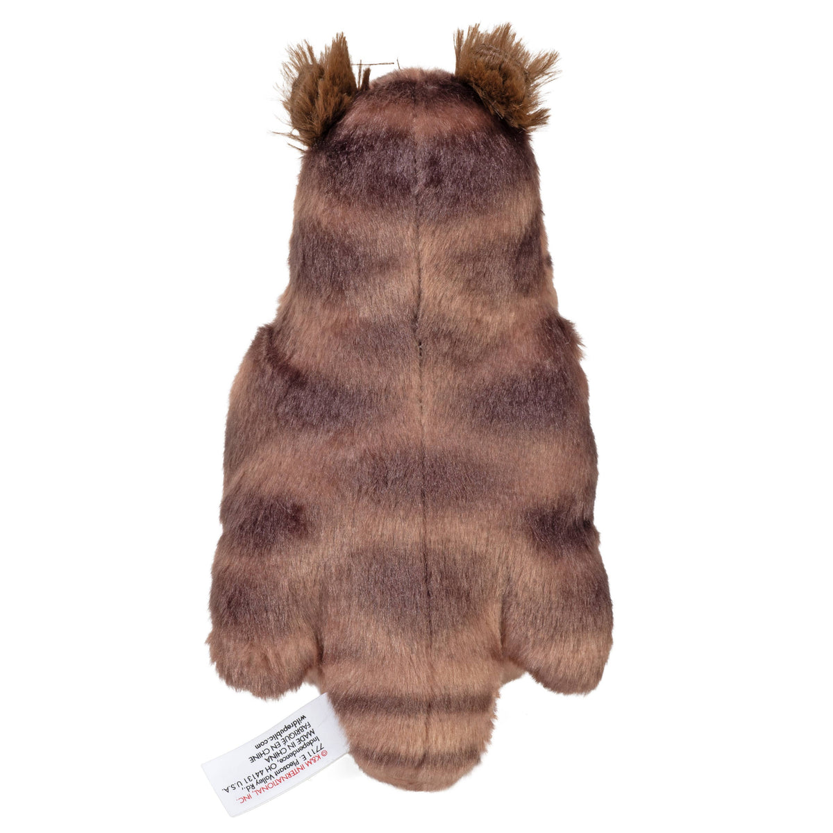 Audubon II Great Horned Owl Stuffed Animal W Sound 5.5" - A Child's Delight