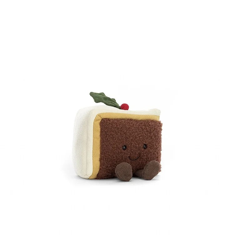 Amuseable Slice Of Christmas Cake - A Child's Delight