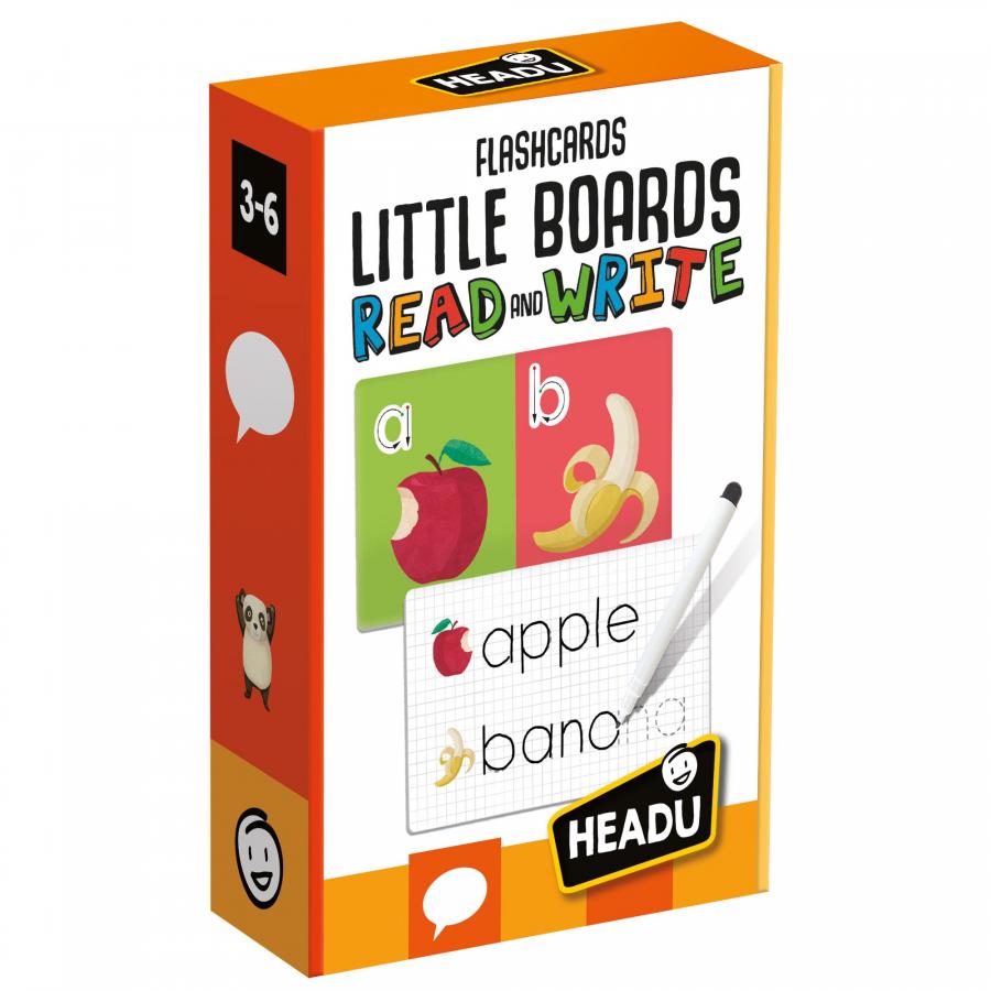 Headu - Flash Cards Little Boards Read & Write Ages 3-6 - A Child's Delight