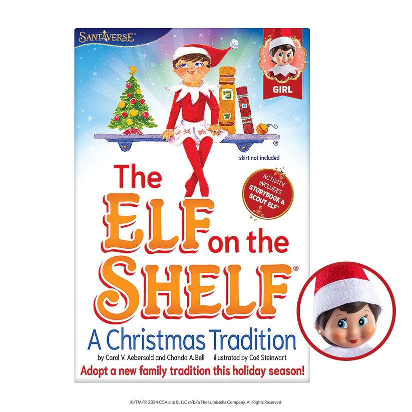 The Elf On The Shelf Girl with Blue Eyes