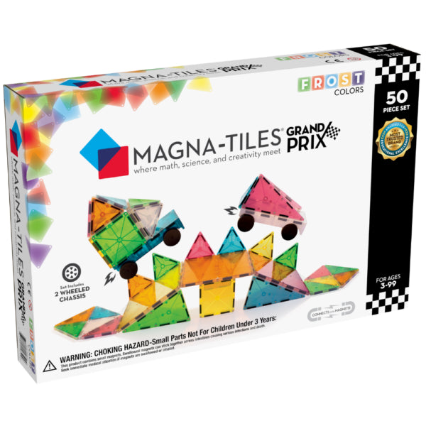 Magna-Tiles Grand Prix 52 Piece - A Child's Delight