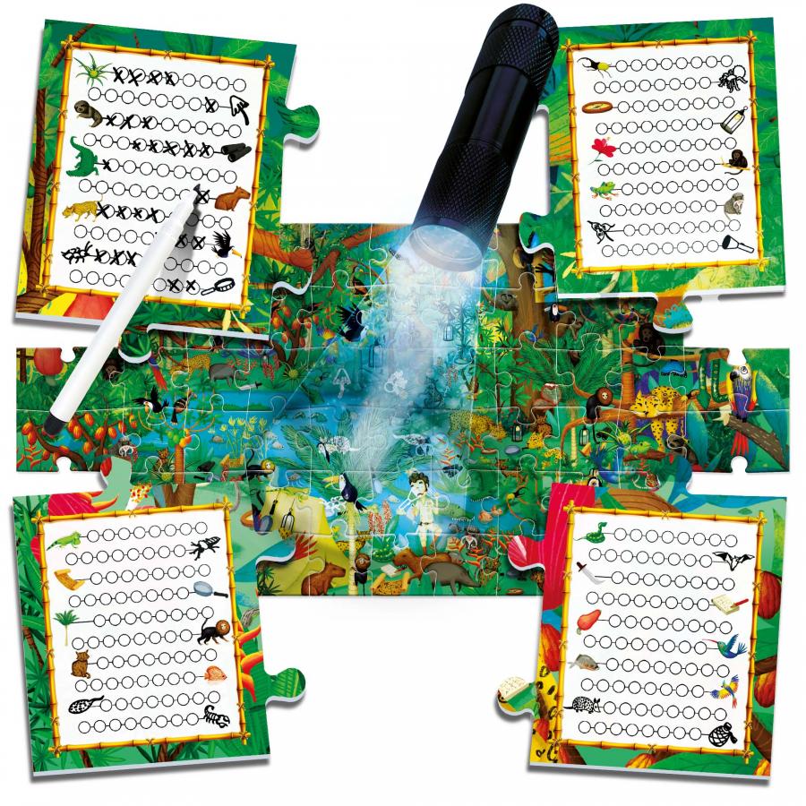 Headu - Explore the Forest 52 Piece Puzzle Game Ages 5-10