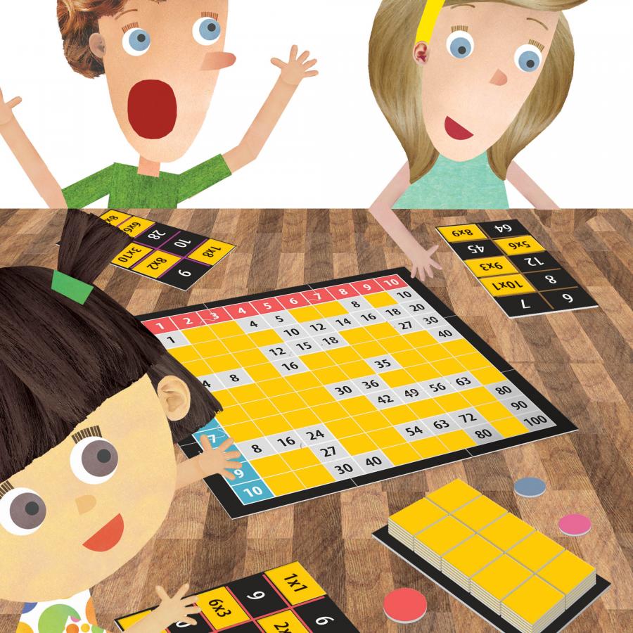 Headu -First Multiplication Game - Ages 6-10 - A Child's Delight