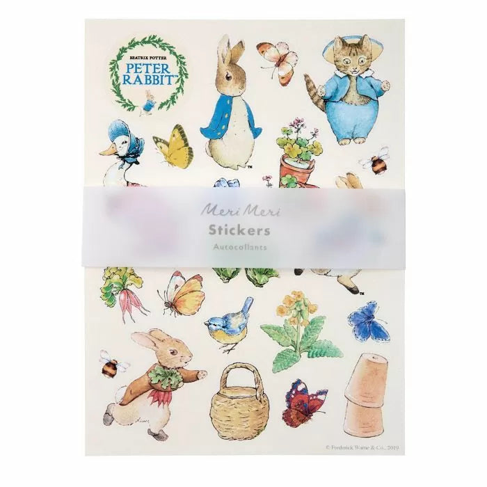 Meri Meri Peter Rabbit Stickers - A Child's Delight