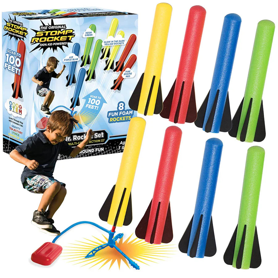 Stomp Rocket Jr Rainbow Rocket - A Child's Delight
