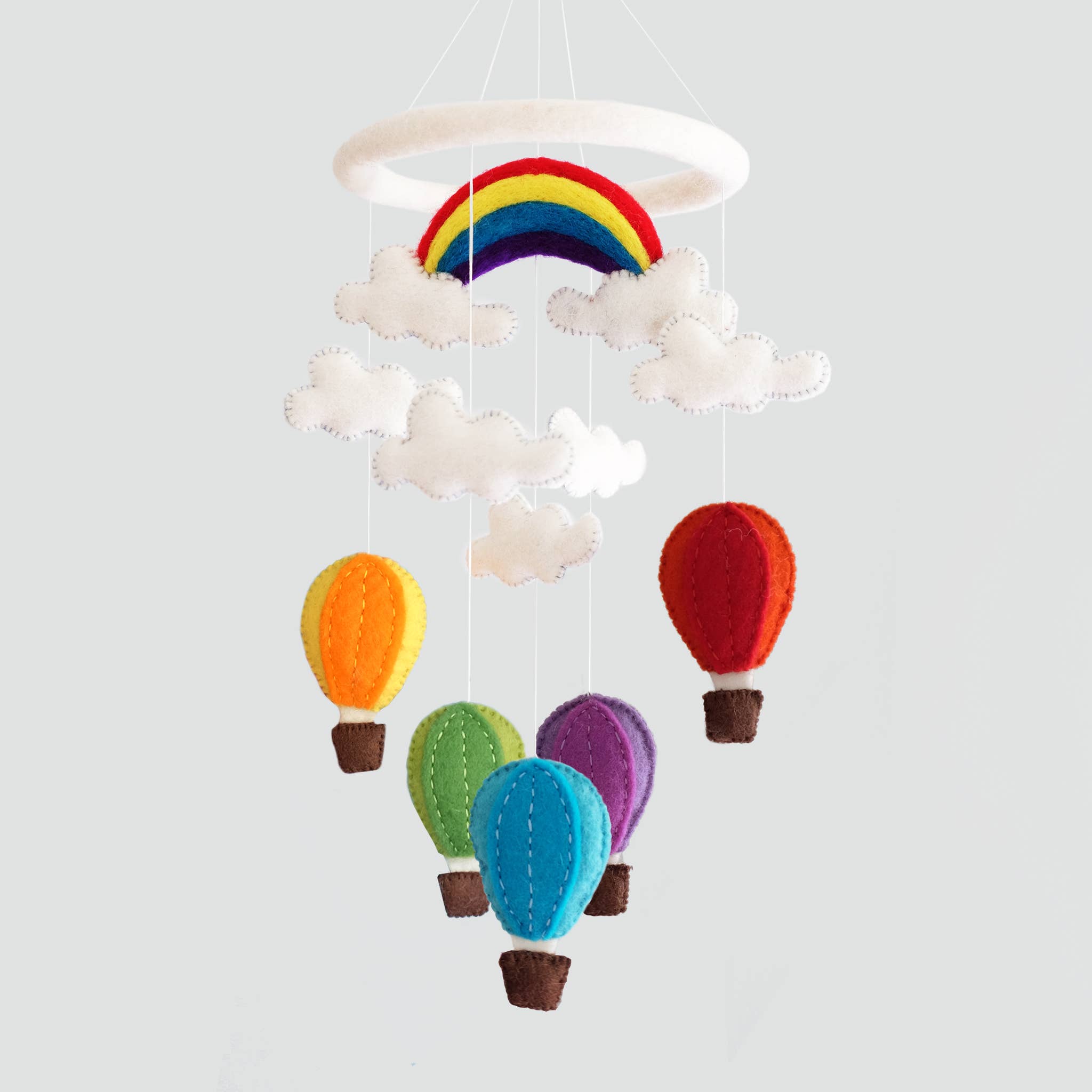 Baby Mobile - Hot Air Balloon - Nursery Decor - A Child's Delight