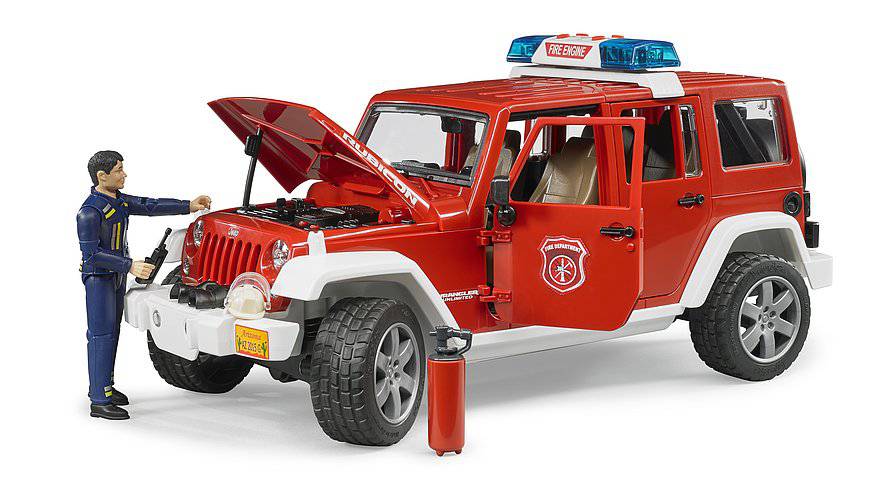 Jeep Rubicon Fire Vehicle - A Child's Delight