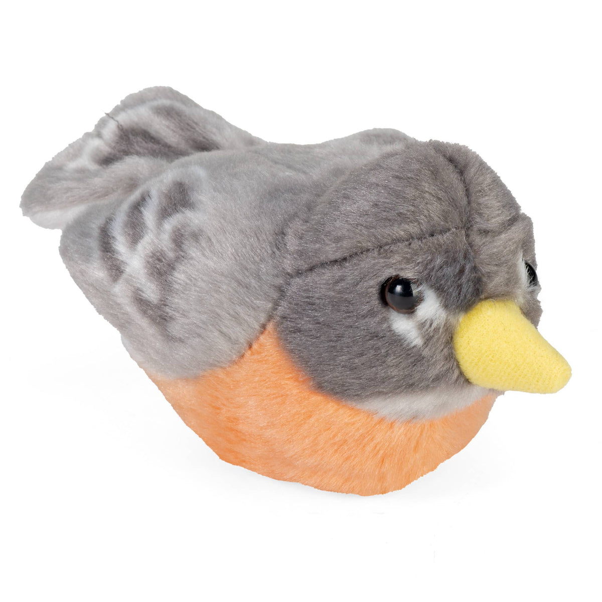 Audubon II American Robin Stuffed Animal W Sound 5.5" - A Child's Delight
