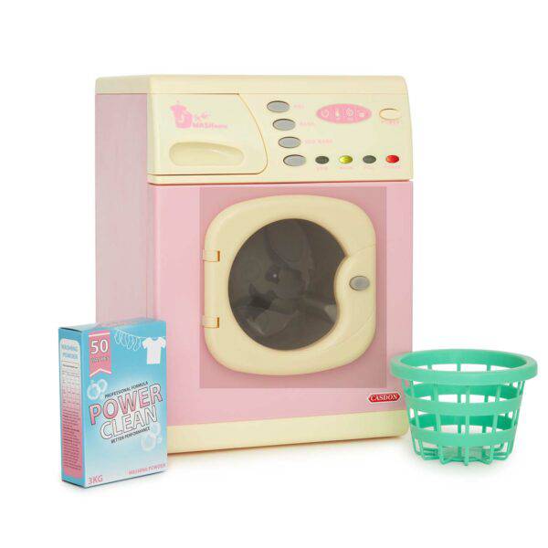 Electronic Washer Pink - A Child's Delight