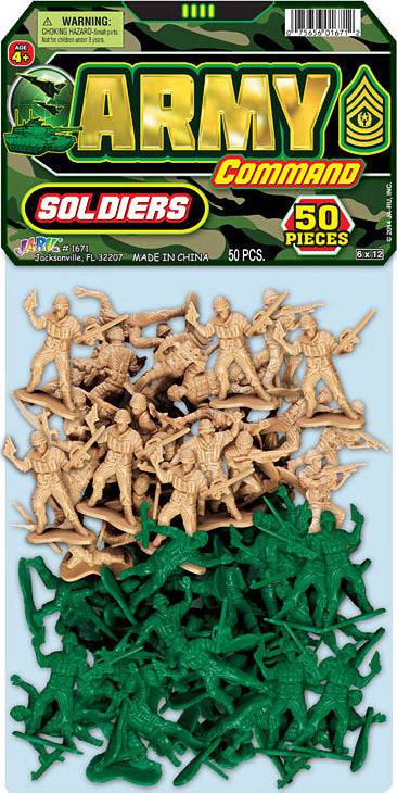 Plastic Soldier Set of 50 - A Child's Delight