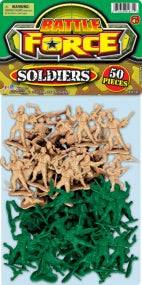 Plastic Soldier Set of 50 - A Child's Delight