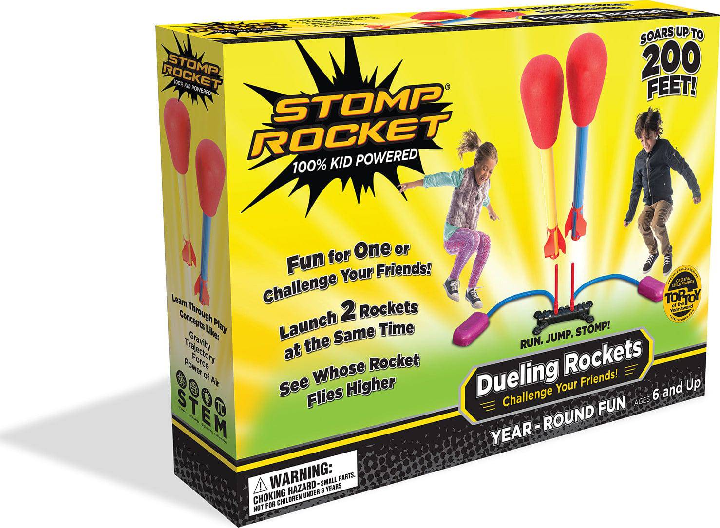 Dueling Stomp Rocket Kit - A Child's Delight