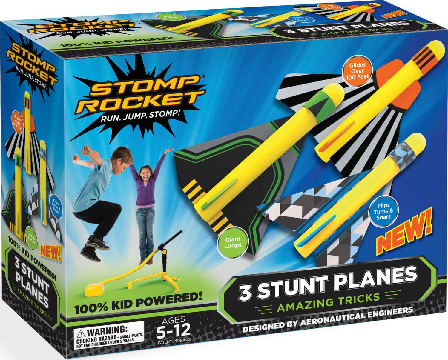 Stomp Rocket Stunt Plane - A Child's Delight