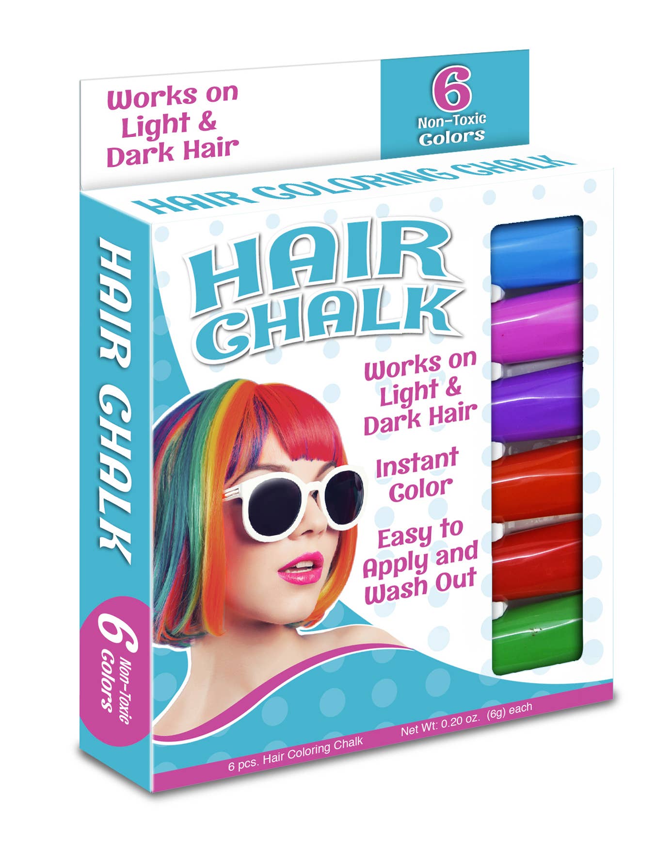 Hair Stix (6 Pack) TPG-682 - A Child's Delight