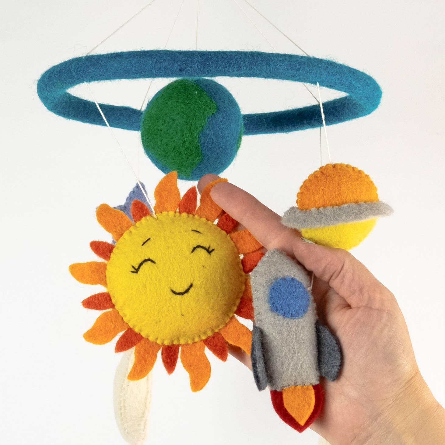 Baby Mobile - Planets and Space - Nursery Decor - A Child's Delight