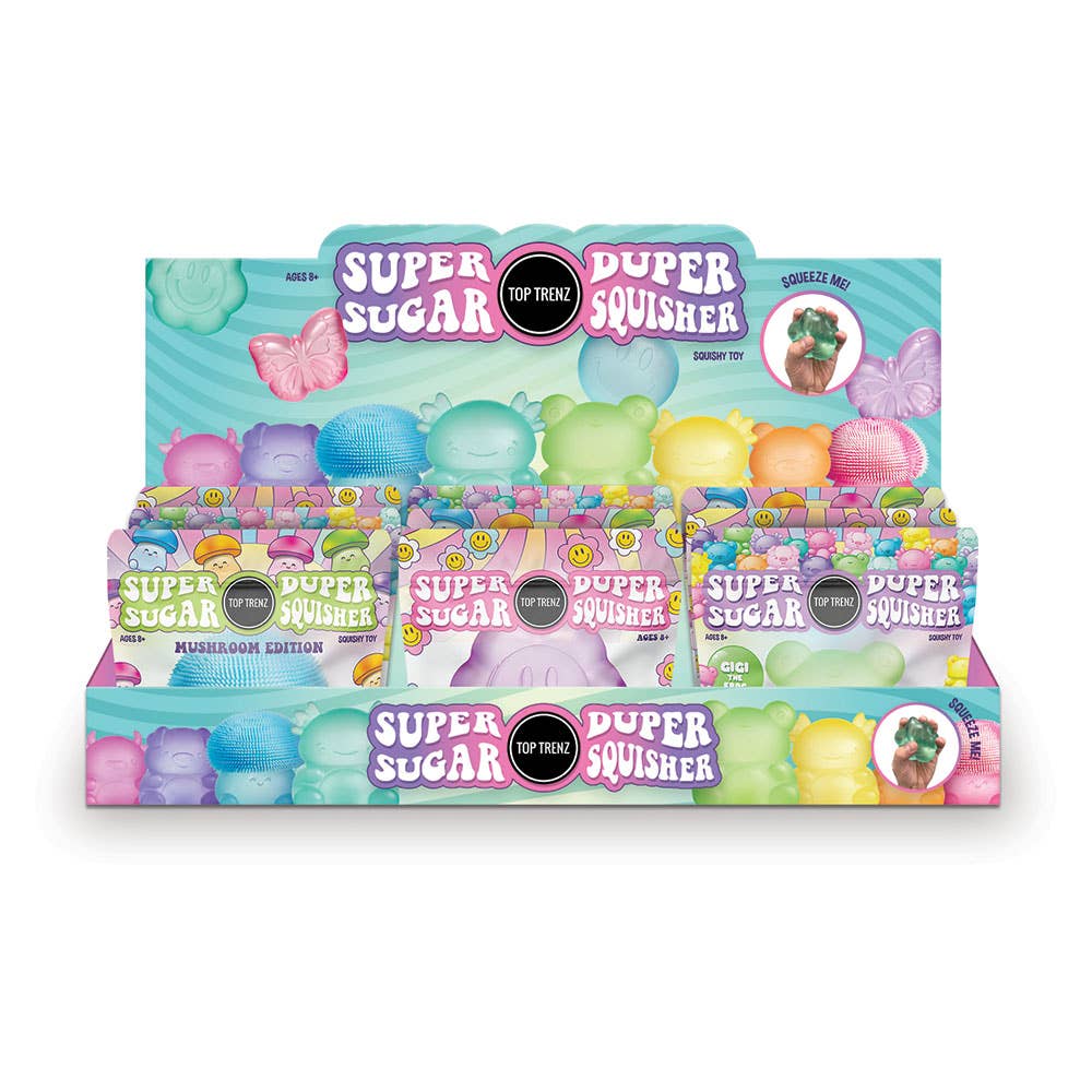 Super Duper Sugar Squisher - JellyFish Sugar DNA - A Child's Delight