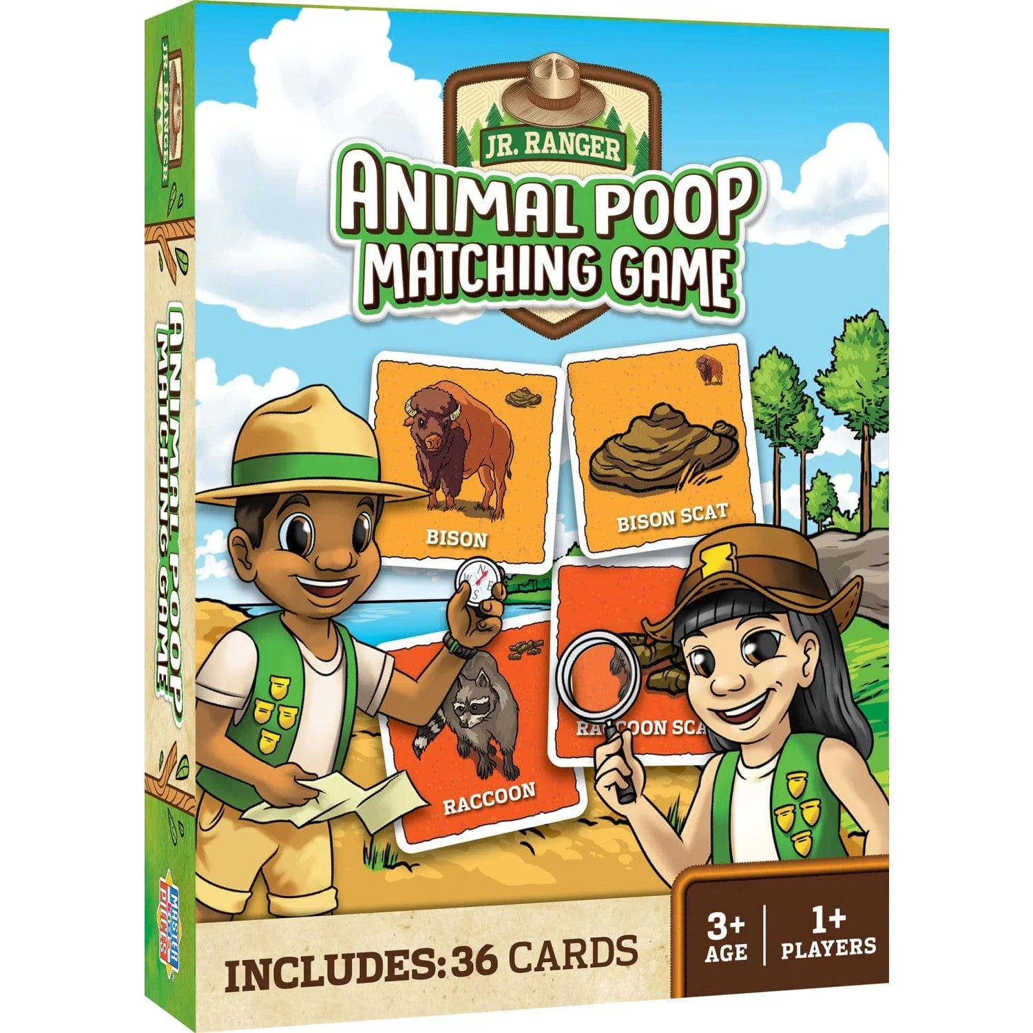 Jr. Ranger - Animal Poop Matching Game