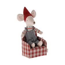 Maileg Red Mouse Chair