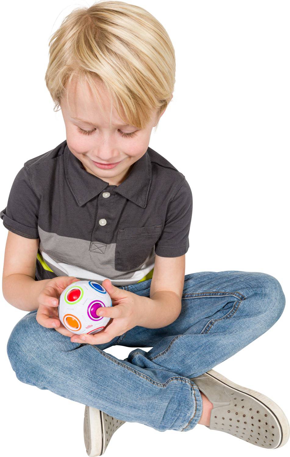 Color Shift Puzzle Ball - A Child's Delight