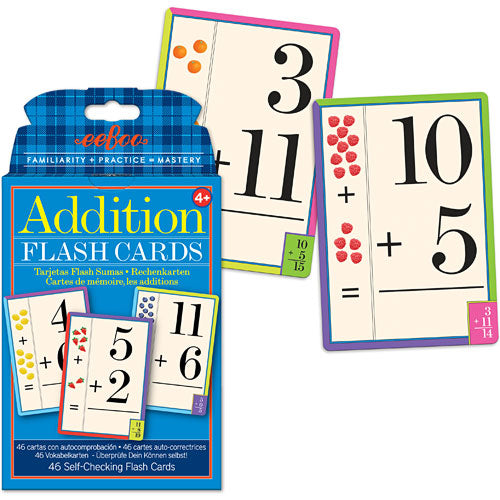 Addition Flash Cards