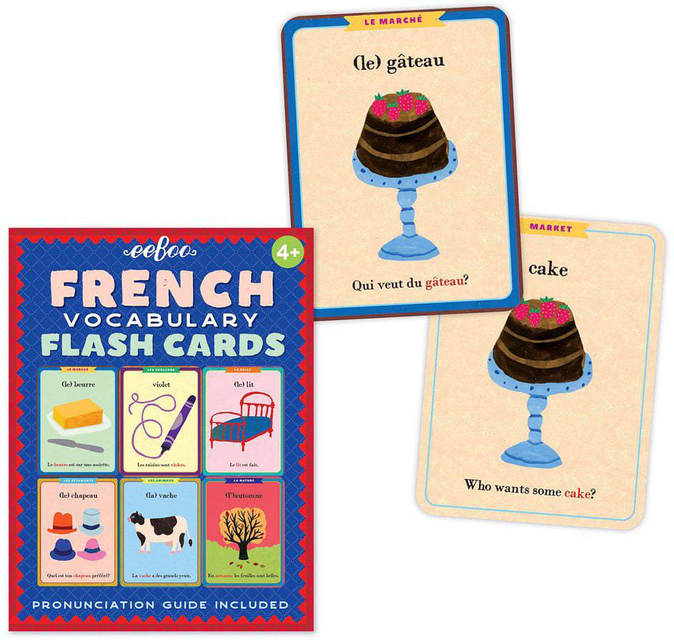 ASLANG FRENCH FLASH CARDS - A Child's Delight