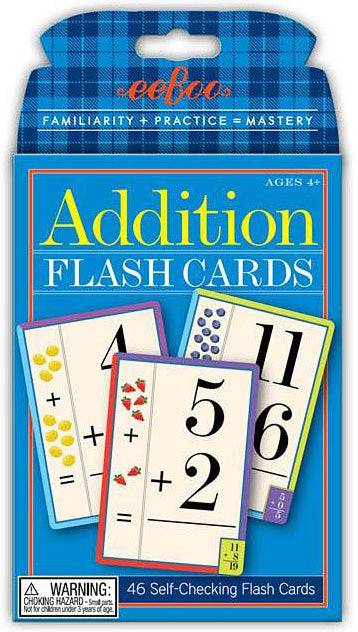 Addition Flash Cards - A Child's Delight