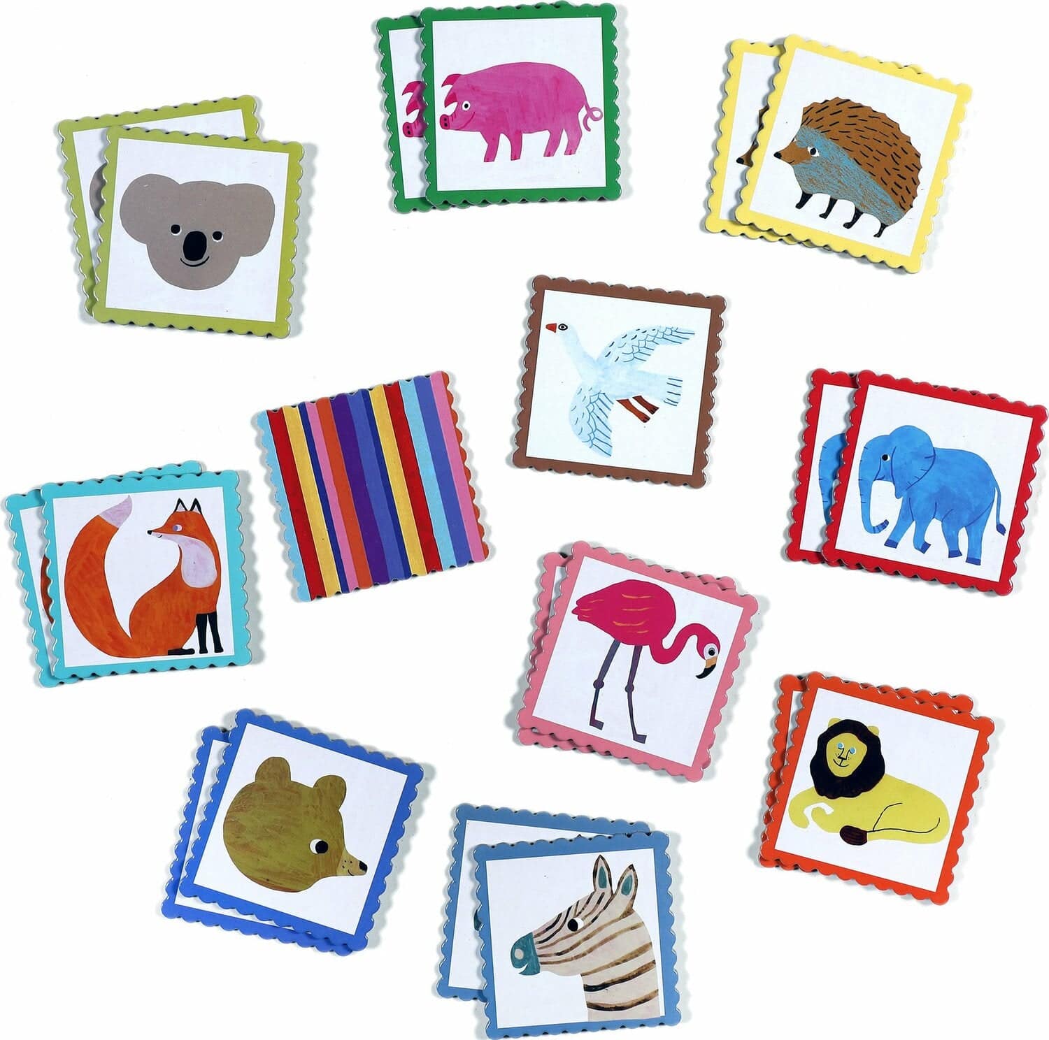 Animal Memory Matching Game - A Child's Delight