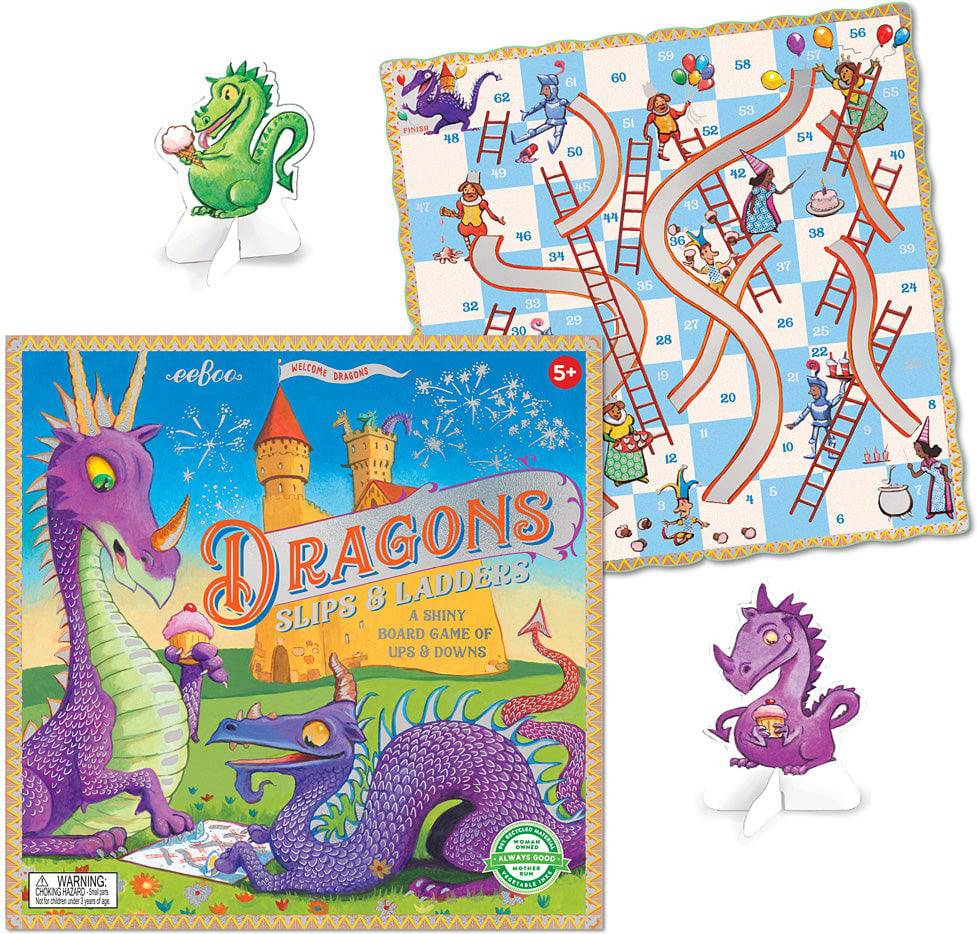 Dragon Slips & Ladders - A Child's Delight