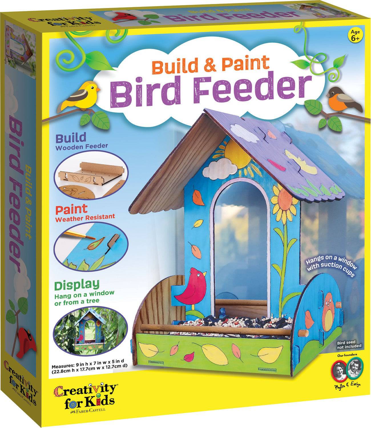 Build Paint Bird Feeder - A Child's Delight