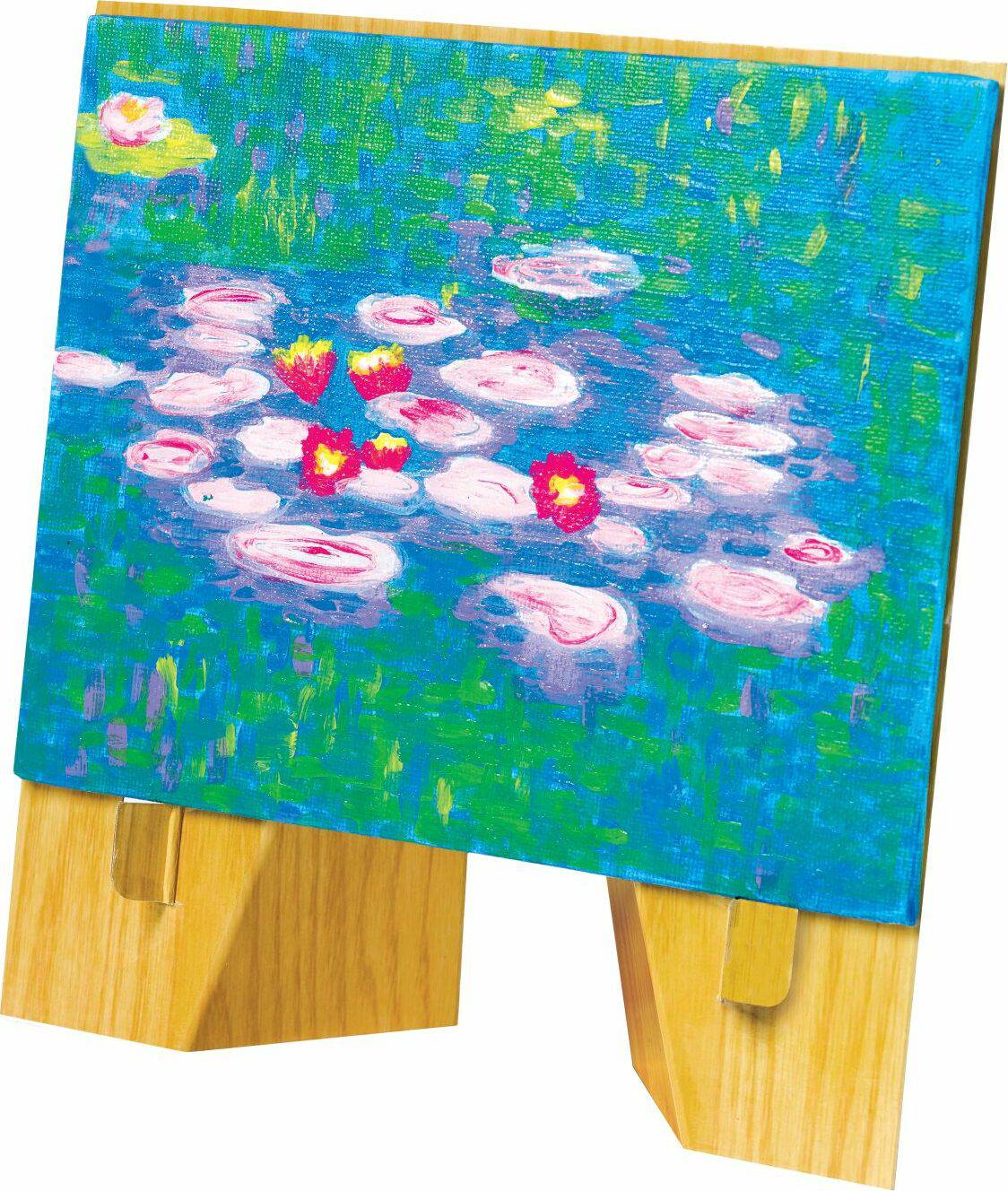 Paint By Number Water Lilies - A Child's Delight