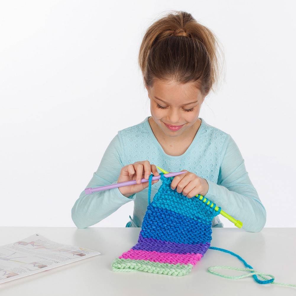 6302 LEARN TO KNIT POCKET SCAR - A Child's Delight