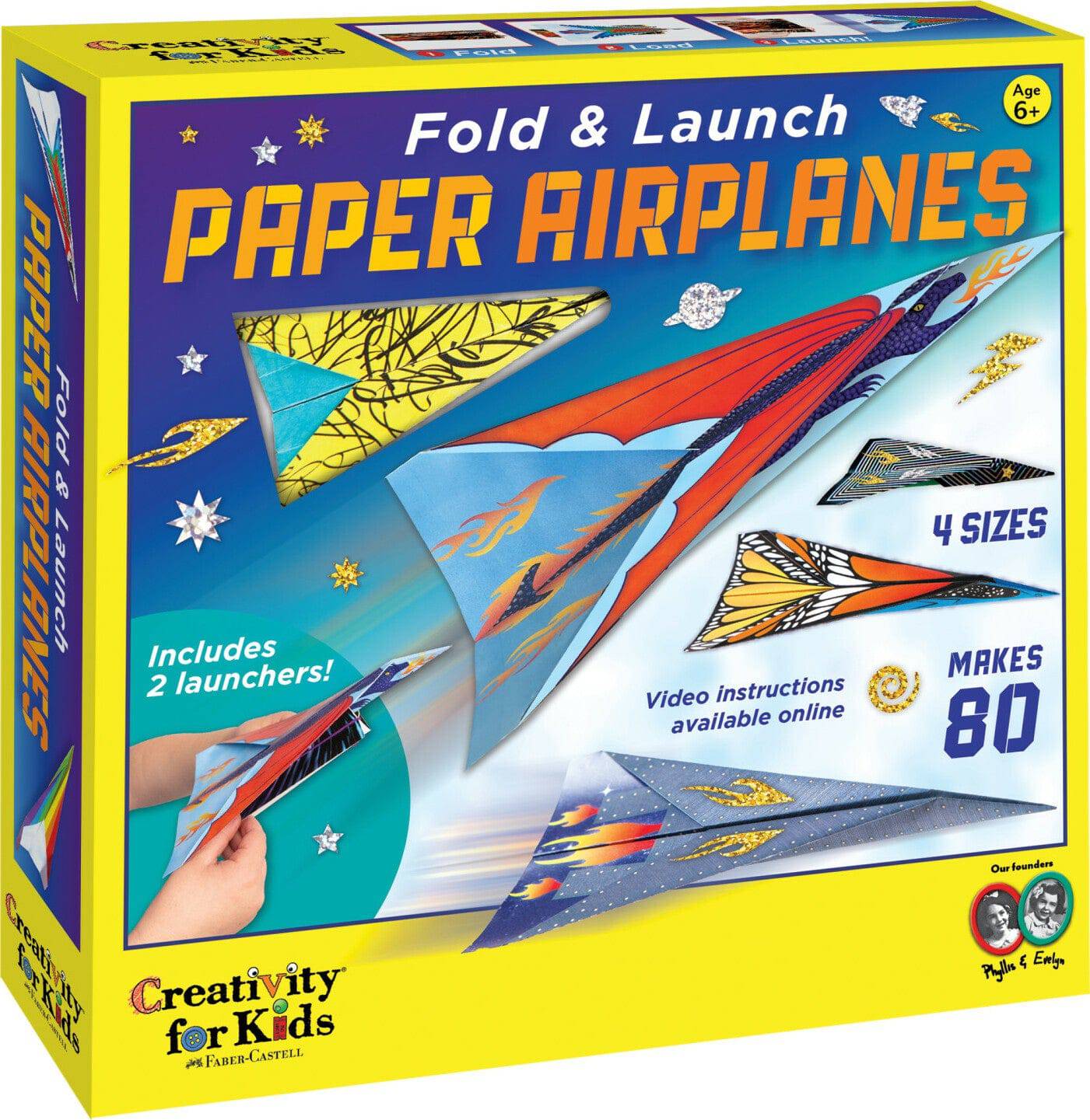 6367 FOLD LAUNCH PAPER AIRPL - A Child's Delight