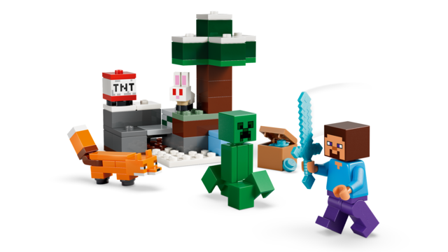 LEGO® 21583 Steve's Taiga Adventure