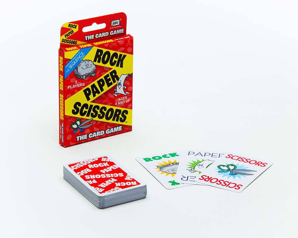Rock Paper Scissors Card Game - A Child's Delight
