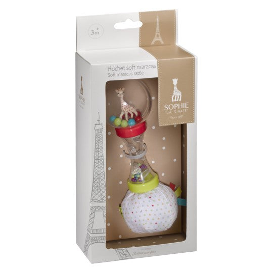 Sophie La Girafe - Soft Maracas Rattle - A Child's Delight